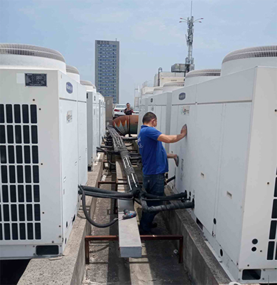 大庆市中央空调制热和不制冷系统维修方法